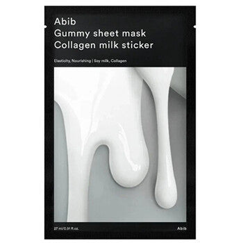 Abib - Collagen Milk Sticker Gummy Sheet Mask - Plátýnková maska - 27ml  ABIB - Nutra Best Bulgaria