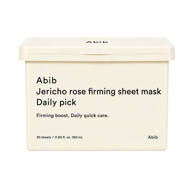 Abib - Jericho Rose Firming Sheet Mask Daily Pick, 30 sheets  ABIB - Nutra Best Bulgaria