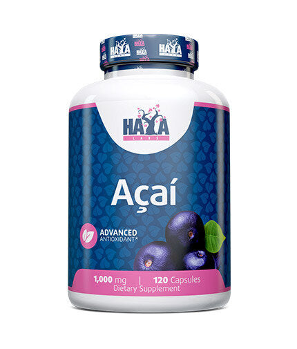 Acai 1000mg. / 120 Caps.  Haya Labs - Nutra Best Bulgaria
