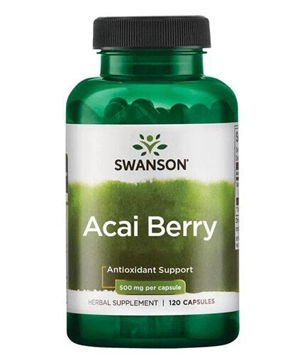 Acai Berry 500 mg - 120 капсули  Swanson - Nutra Best Bulgaria