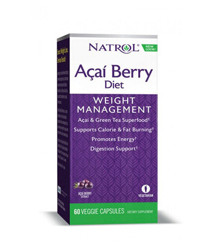 Acai Berry Diet 60 Caps.  Natrol - Nutra Best Bulgaria
