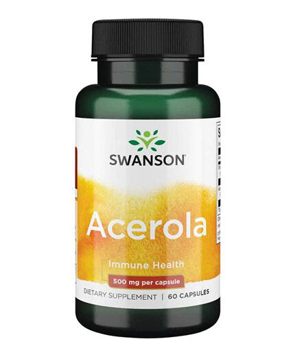 Acerola 500 mg - 60 капсули  Swanson - Nutra Best Bulgaria