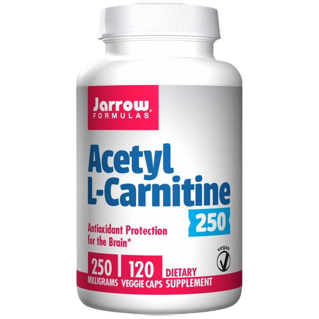 Acetyl L-Carnitine 250 mg - 120 капсули  Jarrow Formulas - Nutra Best Bulgaria