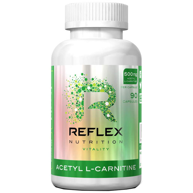 Acetyl L-Carnitine 500 mg - 90 капсули  Reflex - Nutra Best Bulgaria
