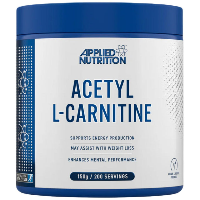 Acetyl L-Carnitine Powder - 150 грама  Applied Nutrition - Nutra Best Bulgaria
