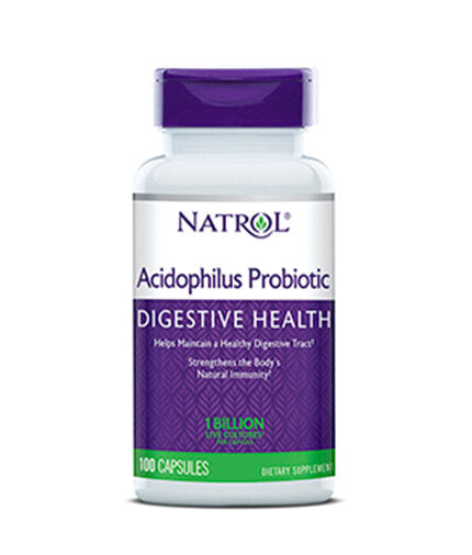 Acidophilus Probiotic 100mg. / 100 Caps.  Natrol - Nutra Best Bulgaria