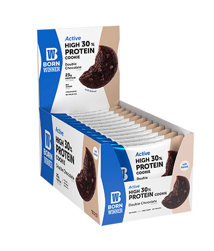 Active 30% High Protein Cookie - 12 x 75 грама  Born Winner - Nutra Best Bulgaria