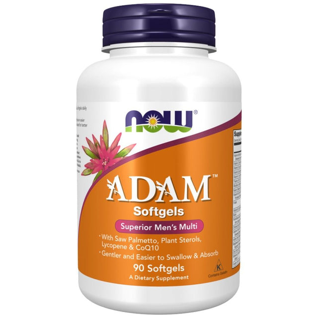 Adam Men's Vits - 90 Гел капсули  NOW Foods - Nutra Best Bulgaria