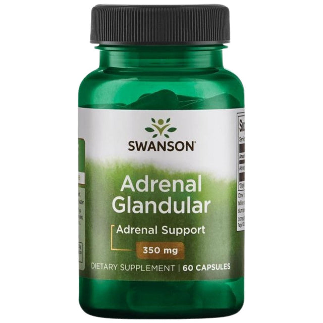 Adrenal Glandular 350 mg 60 капсули  Swanson - Nutra Best Bulgaria