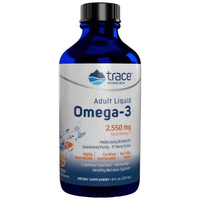 Adult Liquid Omega-3 - 118 мл  Trace Minerals - Nutra Best Bulgaria