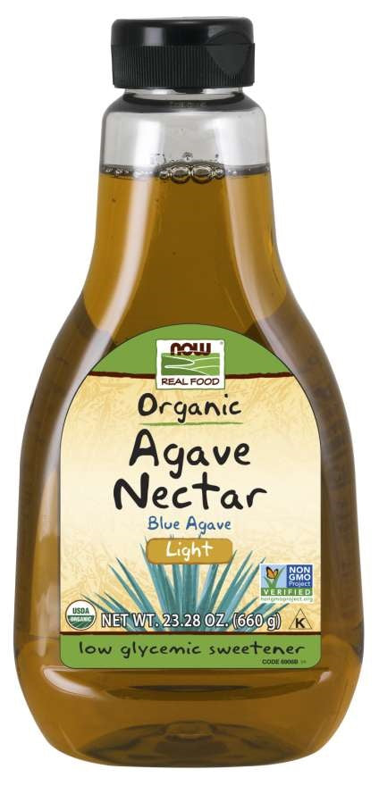 Agave Syrup Light Organic - 660 грама  NOW Foods - Nutra Best Bulgaria