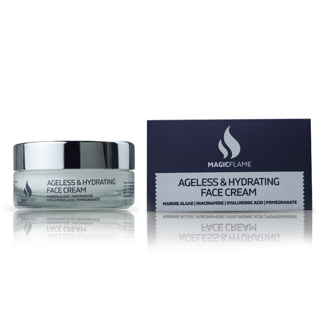 AgeLess & Hydrating Face Cream  Magic Flame - Nutra Best Bulgaria