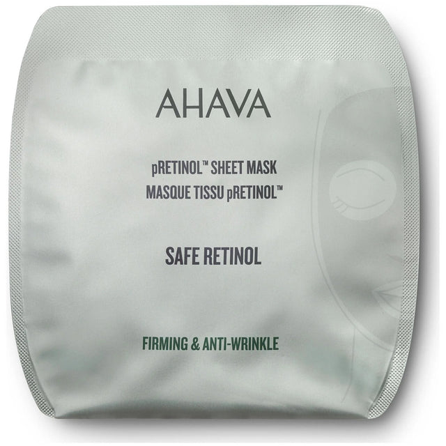 Ahava, pRetinol, Retinol, Anti-Wrinkle & Firming, Sheet Mask, Face, 17 g  Ahava - Nutra Best Bulgaria