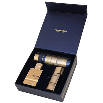 Al Haramain - Amber Oud Bleu Edition Gift Set EDP 75 ml, EDP 30 ml and deospray 200 ml - 75ml  Al Haramain - Nutra Best Bulgaria