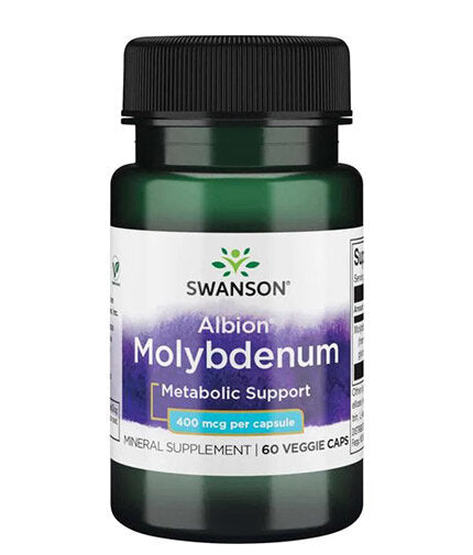 Albion Chelated Molybdenum 400 mcg - 60 капсули  Swanson - Nutra Best Bulgaria