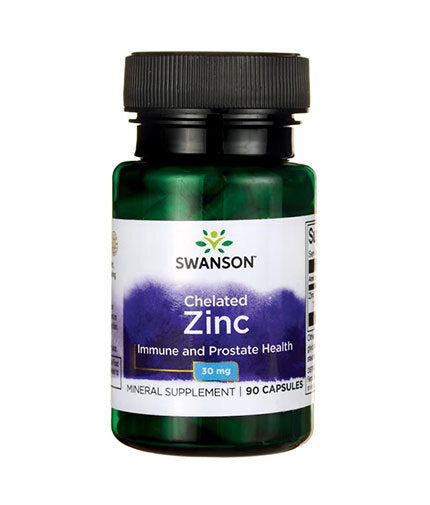 Albion Chelated Zinc 30mg. / 90 Caps - 0  Swanson - Nutra Best Bulgaria