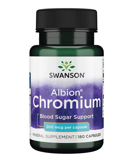 Albion Chromium 200 mcg / 180 Caps - 0  Swanson - Nutra Best Bulgaria