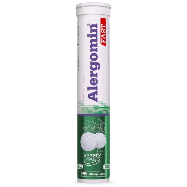 Alergomin Fast / Efferverscent - 20 ефервесцентни таблетки  Olimp - Nutra Best Bulgaria
