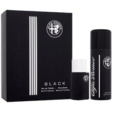 Alfa Romeo - Black Gift Set EDT 15 ml and Body Spray 150 ml - 15ml  Alfa Romeo - Nutra Best Bulgaria