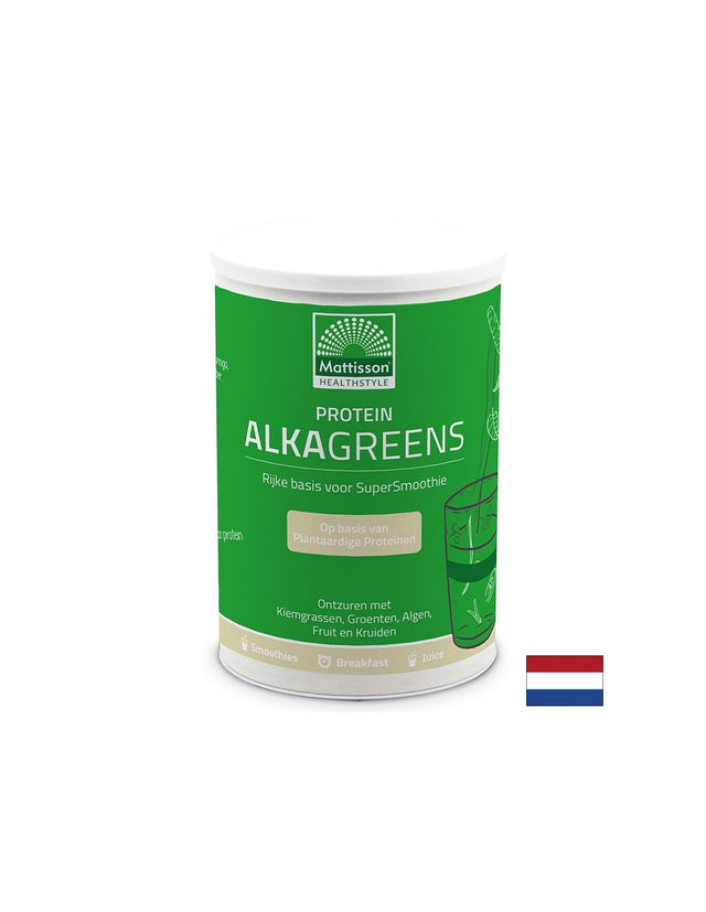 Протеин AlkaGreens, 300 g прах  Mattisson Healthstyle - Nutra Best Bulgaria