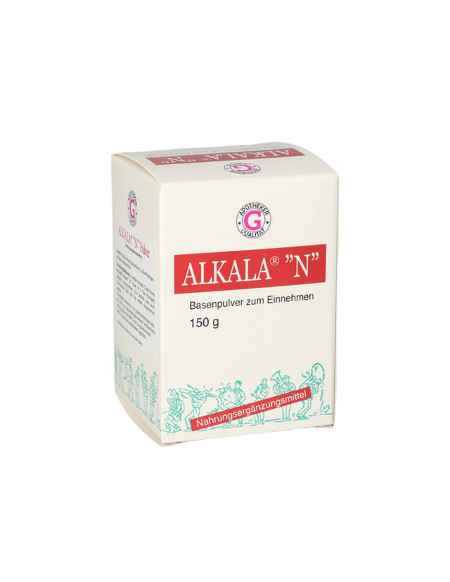 Електролитен баланс - Натриев+ Калиев хидроген карбонат Alkala N, 150 g прах  Gall Pharma - Nutra Best Bulgaria