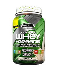All-In-One WHEY + Greens 903 грама  MuscleTech - Nutra Best Bulgaria