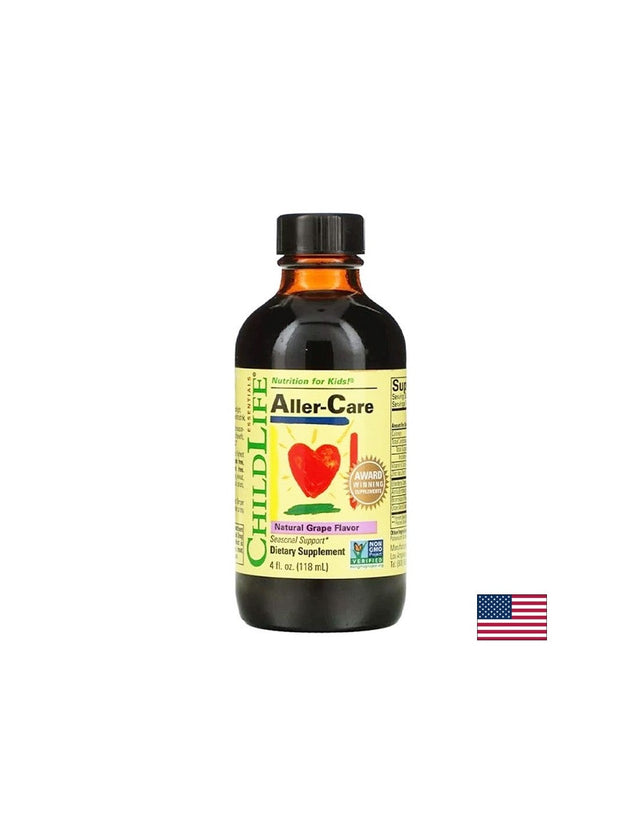 Aller-Care – Подкрепа при алергии при деца, 118 ml  Child Life - Nutra Best Bulgaria
