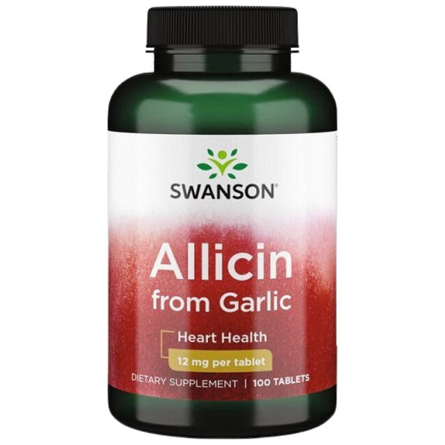 Allicin From Garlic 12 mg 100 Таблетки  Swanson - Nutra Best Bulgaria