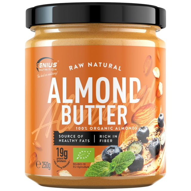 Almond Butter - 250 грама  Genius Nutrition - Nutra Best Bulgaria