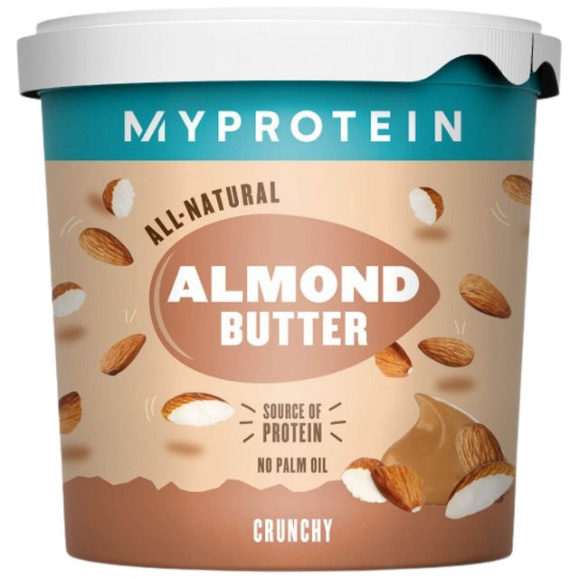 Almond Butter - Crunchy - 1000 грама  MyProtein - Nutra Best Bulgaria