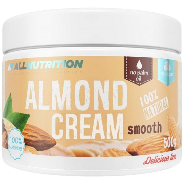 Almond Cream Smooth - 500 грама  AllNutrition - Nutra Best Bulgaria