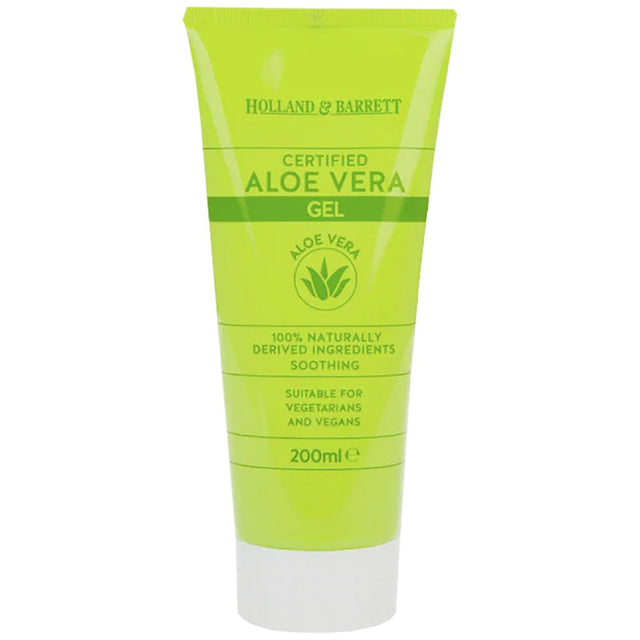 Aloe Vera Gel / Certified - 200 мл  Holland and Barrett - Nutra Best Bulgaria