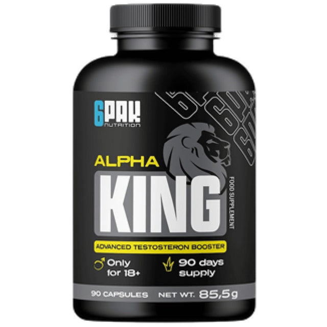 Alpha King | Advanced Testo Booster - 90 капсули  6PAK Nutrition - Nutra Best Bulgaria