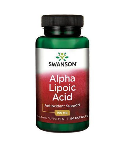 Alpha Lipoic Acid 100 mg - 120 капсули  Swanson - Nutra Best Bulgaria