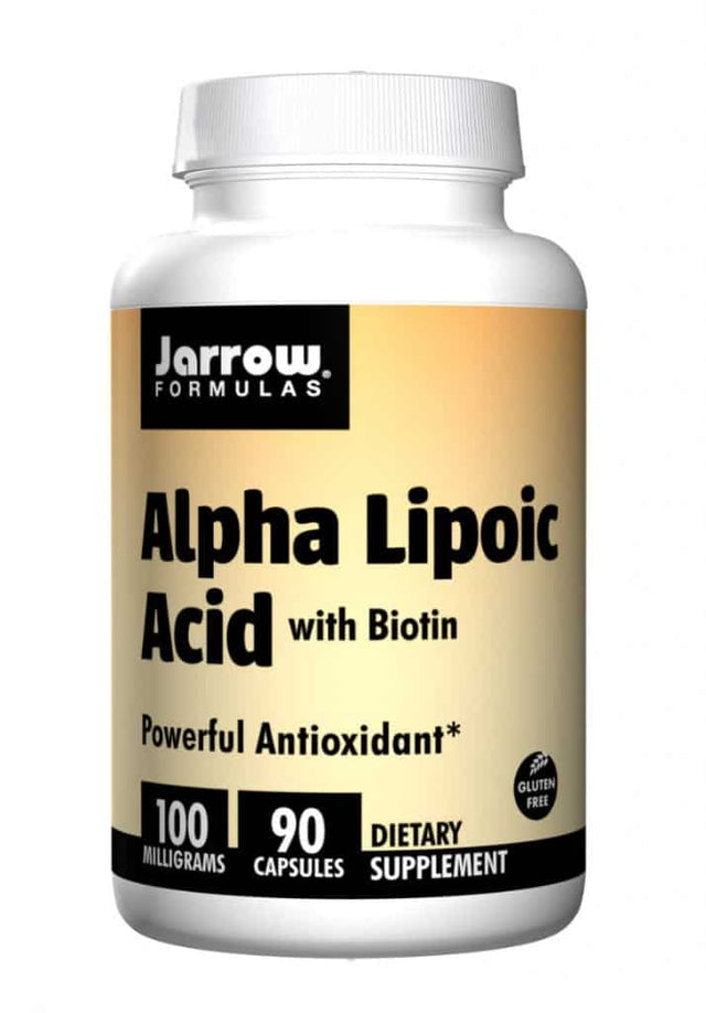 Alpha Lipoic Acid 100 mg - 90 капсули  Jarrow Formulas - Nutra Best Bulgaria