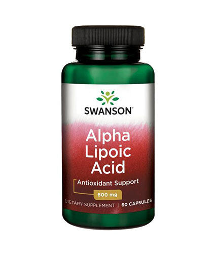 Alpha Lipoic Acid 600 mg - 60 капсули  Swanson - Nutra Best Bulgaria