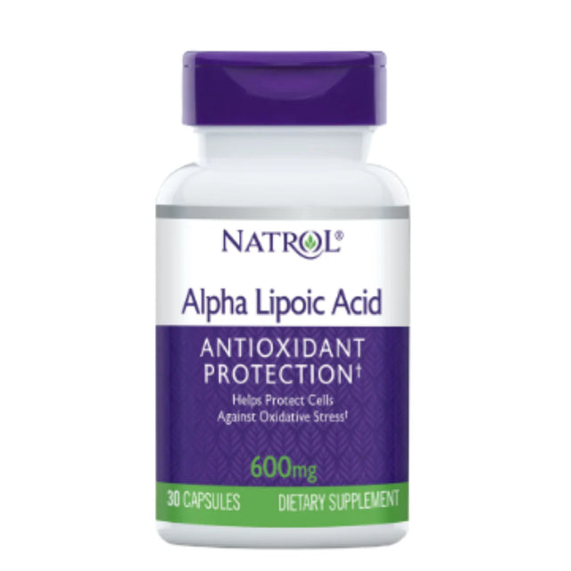 Alpha Lipoic Acid 600mg - Алфа Липоева Киселина 30 капсули - Nutra Best
