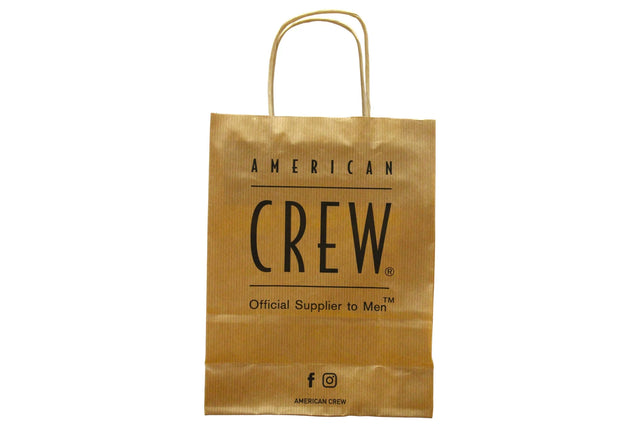 American Crew, American Crew, GWP Cardboard Bag  American Crew - Nutra Best Bulgaria