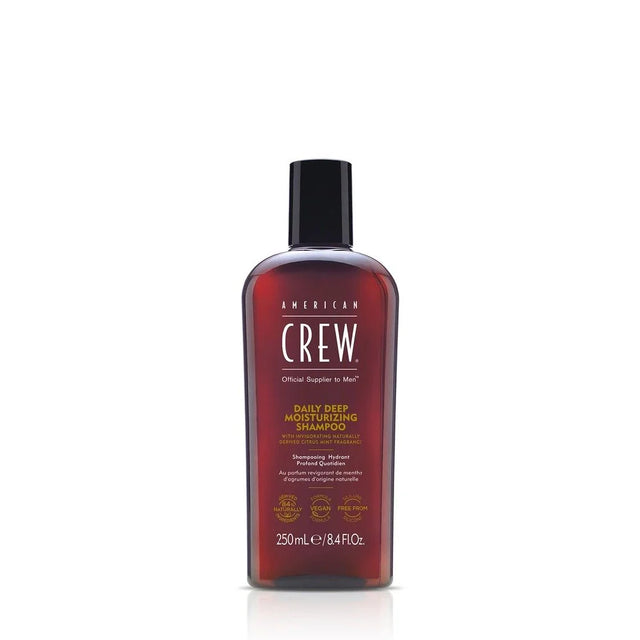 American Crew, Daily Deep Moisturizing, Vegan, Hair Shampoo, For Nourishing, 250 ml  American Crew - Nutra Best Bulgaria