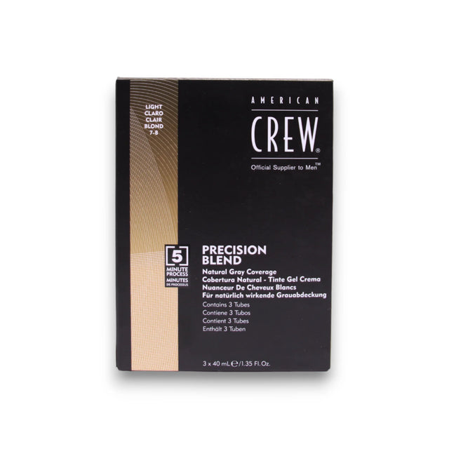 American Crew, Precision Blend, Semi-Permanent Hair Dye, 7-8 Light, 3x, 40 ml  American Crew - Nutra Best Bulgaria