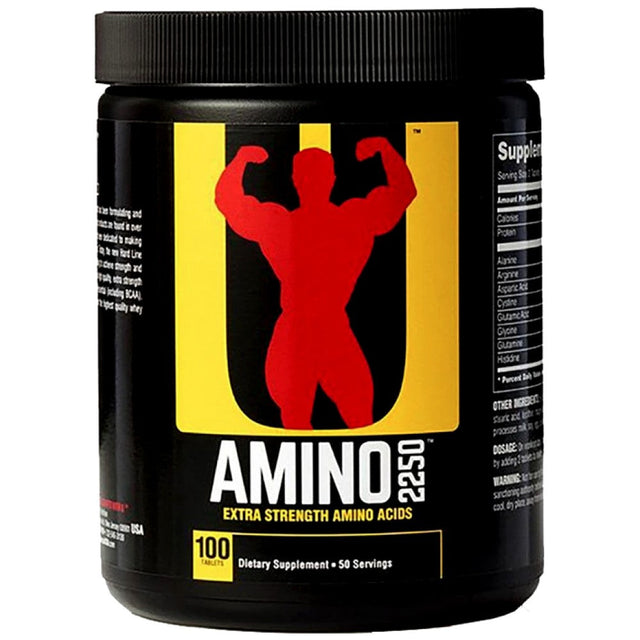 Amino 2250 180 Таблетки  Universal Nutrition - Nutra Best Bulgaria