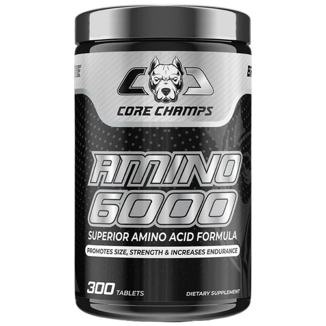 Amino 6000 1000 mg - 300 Таблетки  Core Champs by Kai Greene - Nutra Best Bulgaria