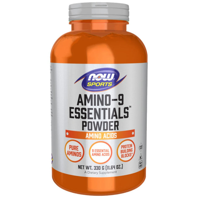 Amino-9 Essentials - 330 грама  NOW Foods - Nutra Best Bulgaria