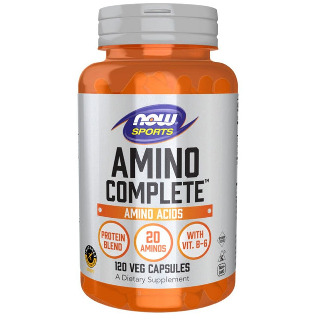 Amino Complete 850 mg - 120 капсули  NOW Foods - Nutra Best Bulgaria