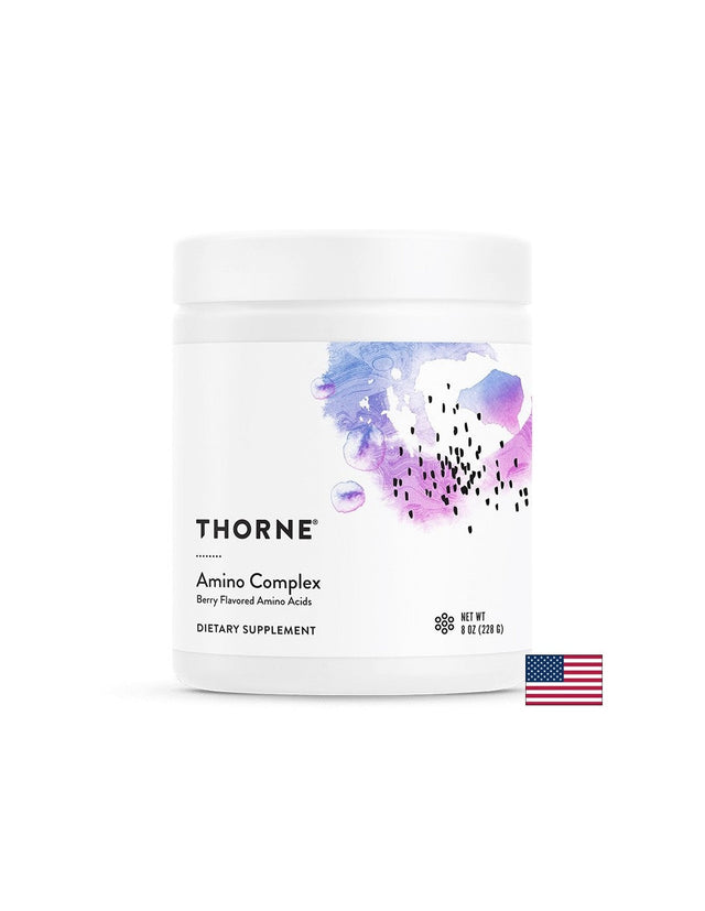 Amino Complex Аминокиселини, 228 g прах, с вкус на горски плодове  Thorne - Nutra Best Bulgaria