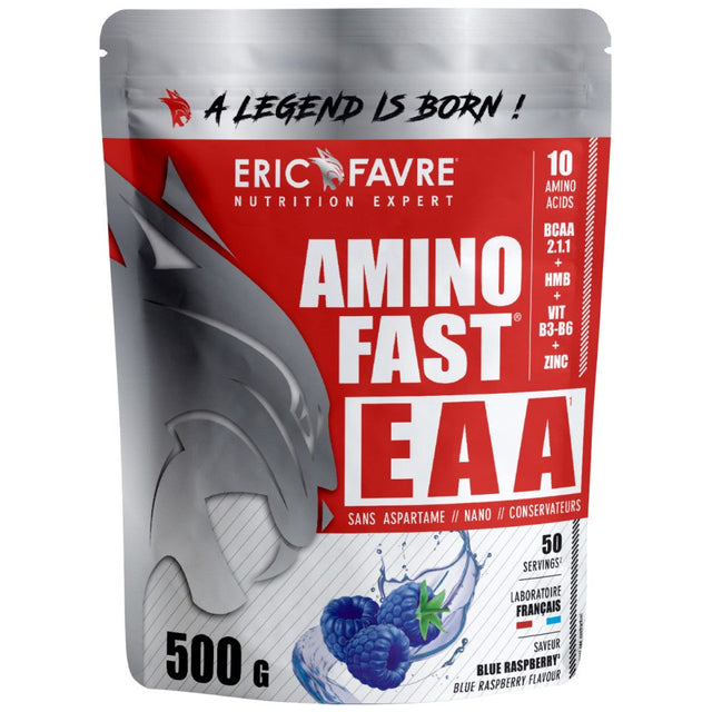 Amino Fast® EAA | Essential Amino Acid Powder - 500 грама  Eric Favre - Nutra Best Bulgaria