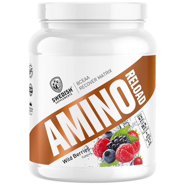 Amino Reload | BCEAA Recover Matrix - 1000 грама  Swedish Supplements - Nutra Best Bulgaria