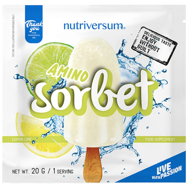 Amino Sorbet | Ready-to-Freeze Amino Ice Cream - 20 грама  Nutriversum - Nutra Best Bulgaria