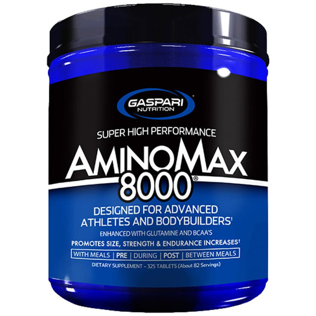 AminoMax 8000 - 325 Таблетки  Gaspari Nutrition - Nutra Best Bulgaria