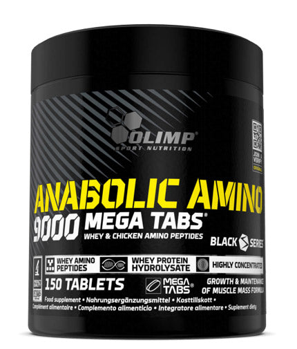 Anabolic Amino 9000 Mega Tabs / 150 Tabs  OLIMP - Nutra Best Bulgaria